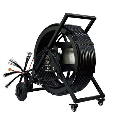 Препарат за почистване на вентилация с гъвкав вал