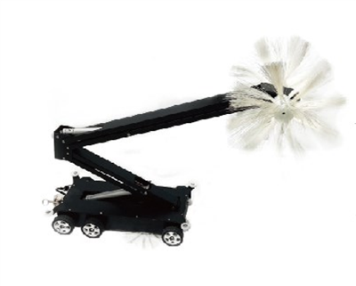 Интегриран робот за почистване на големи тръби за засмукване